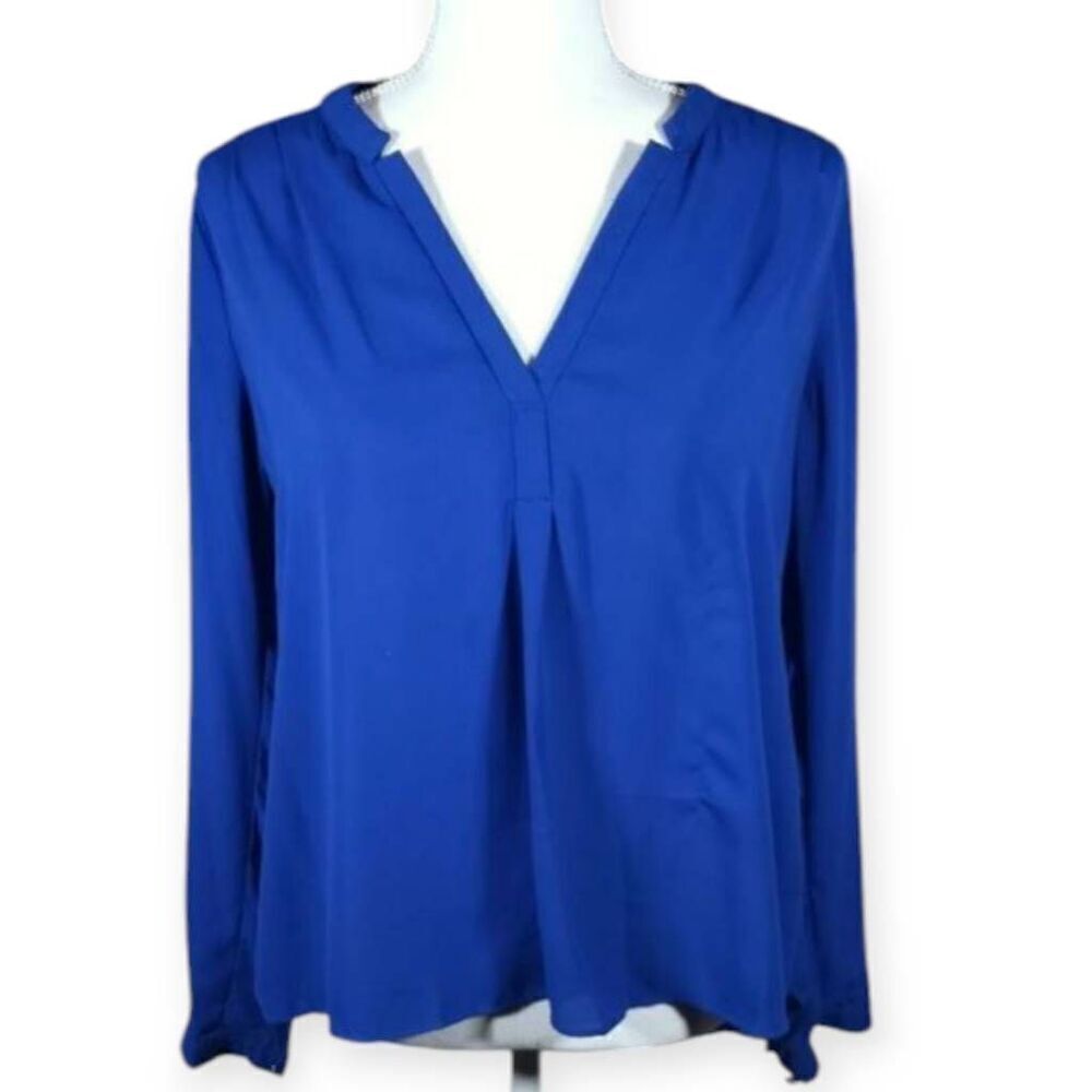 FOREVER 21 COBALT BLUE BLOUSE SZ.S EUC.